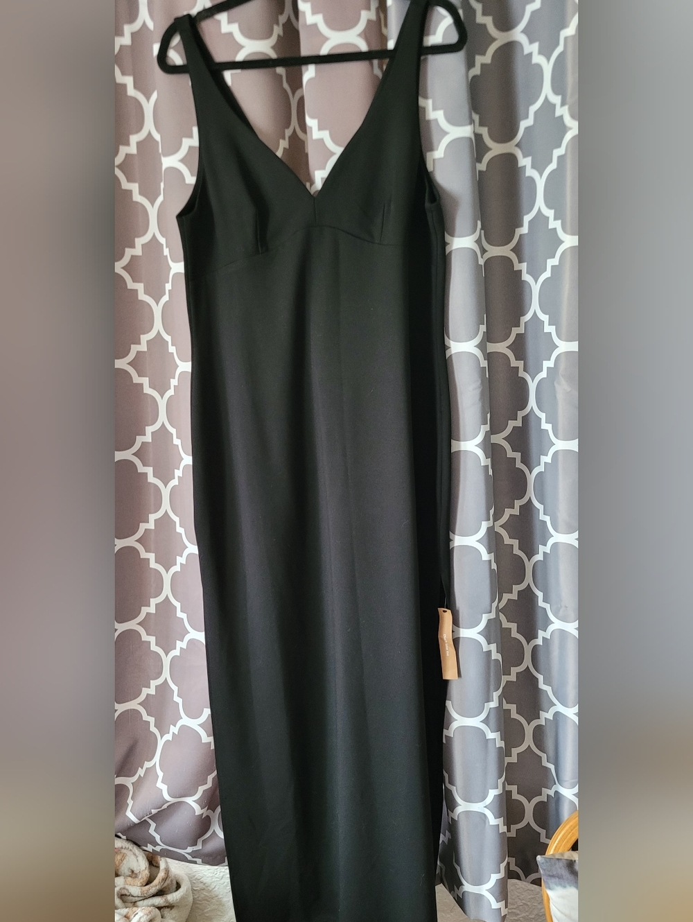 Reformation Black Sleeveless Maxi Dress